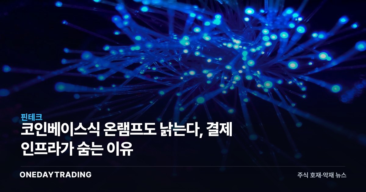 코인베이스식 온램프도 낡는다, 결제 인프라가 숨는 이유