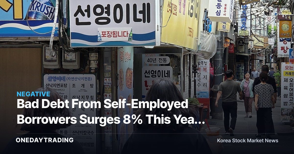 Bad Debt From Self-Employed Borrowers Surges 8% This Year on Spiking Rates — Warning Signs Flash for the Elderly