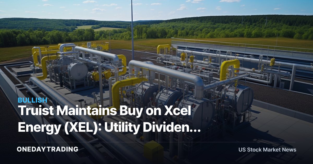 Truist Maintains Buy on Xcel Energy (XEL): Utility Dividend Play Amid AI Power Demand