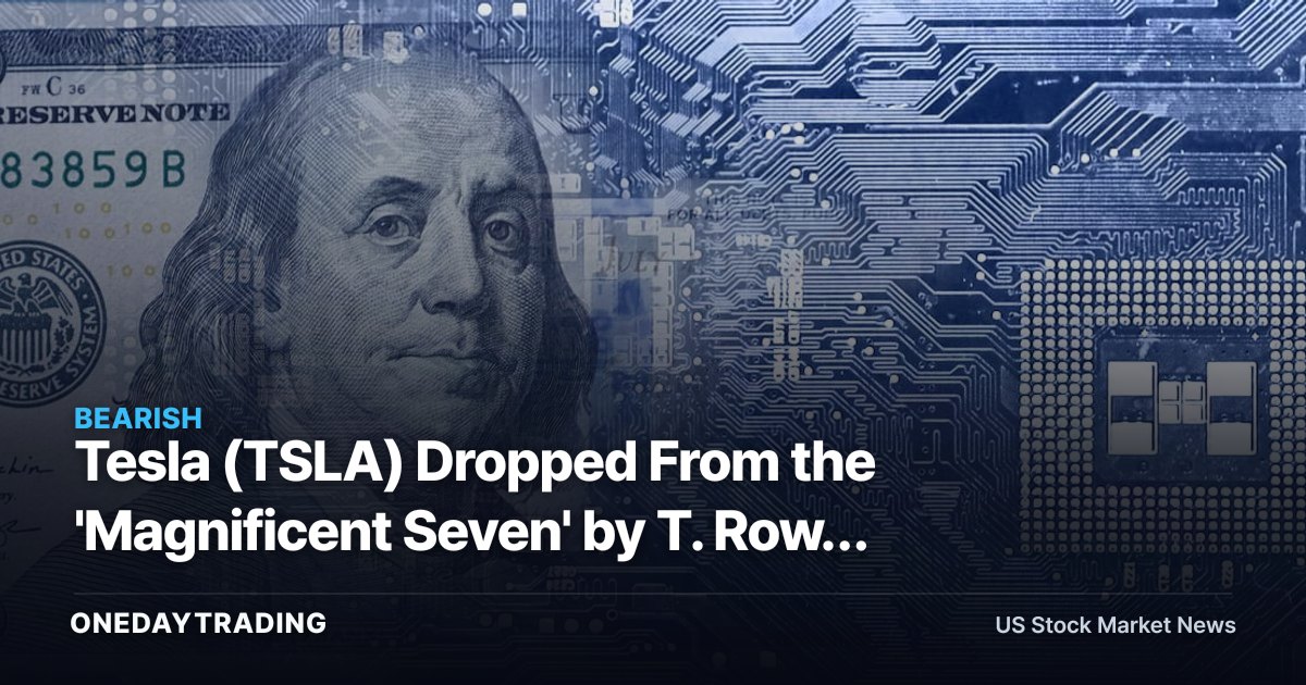 Tesla (TSLA) Dropped From the 'Magnificent Seven' by T. Rowe Price's David Giroux — What It Signals
