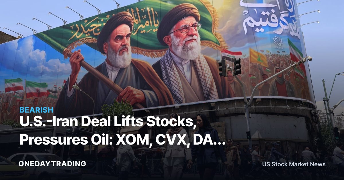 U.S.-Iran Deal Lifts Stocks, Pressures Oil: XOM, CVX, DAL in Focus
