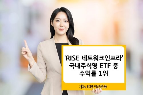 KB운용 RISE 네트워크인프라 ETF 수익률 1위, AI 반도체 공급망 투자 주목