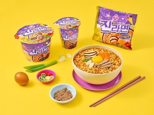 오뚜기 진라면 약간매운맛 용기·컵면 출시, 라면 시장 점유율 확대 노린다